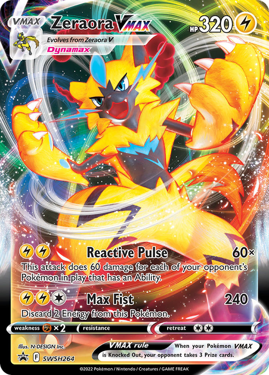 Zeraora VMAX – SWSH Black Star Promos