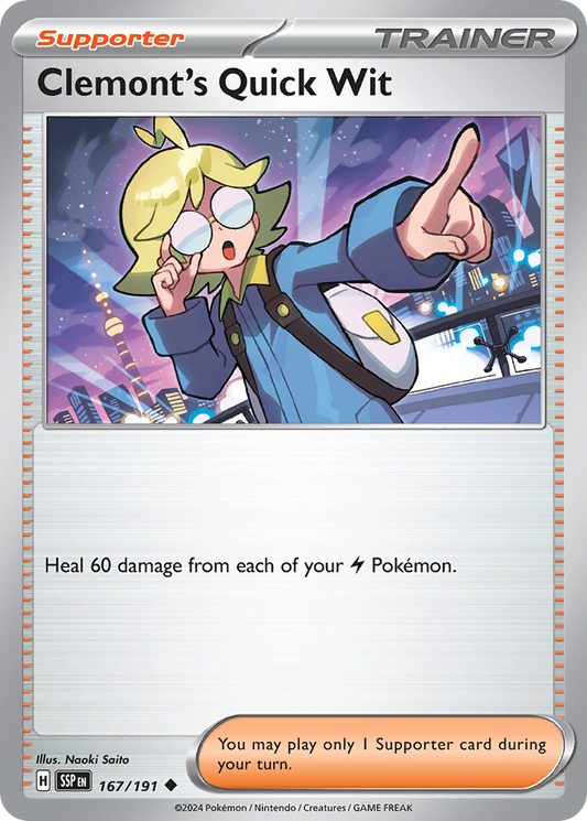 Clemont's Quick Wit – Surging Sparks