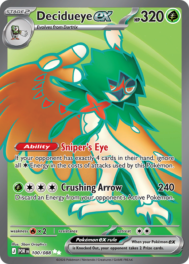 Decidueye ex – Perfect Order