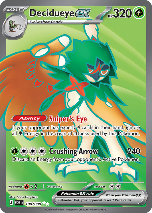 Decidueye ex – Perfect Order