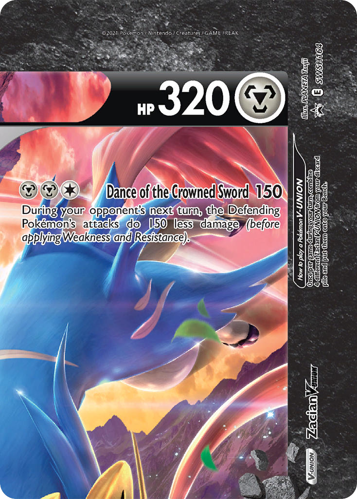 Zacian V-UNION – SWSH Black Star Promos