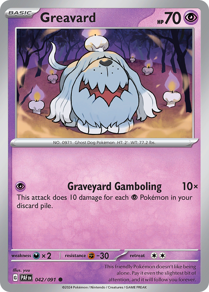 Greavard – Paldean Fates