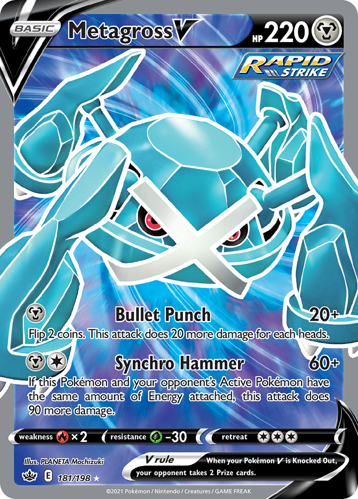 Metagross V – Chilling Reign