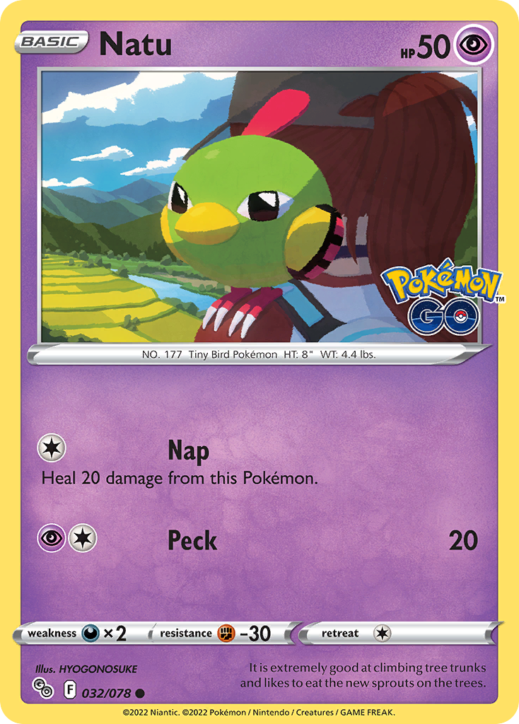 Natu – Pokémon GO