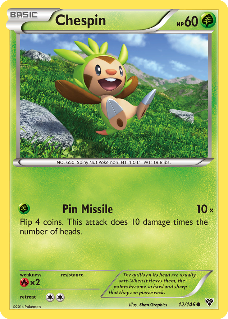 Chespin – XY