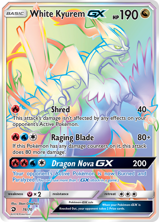 White Kyurem-GX – Dragon Majesty