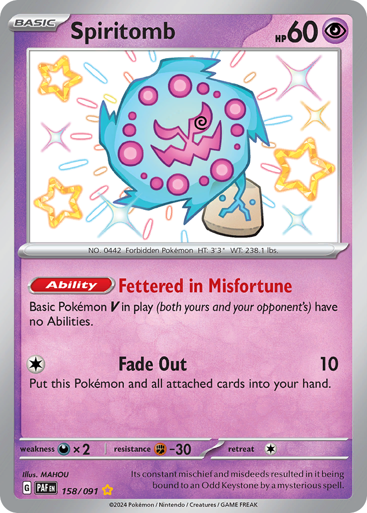 Spiritomb – Paldean Fates