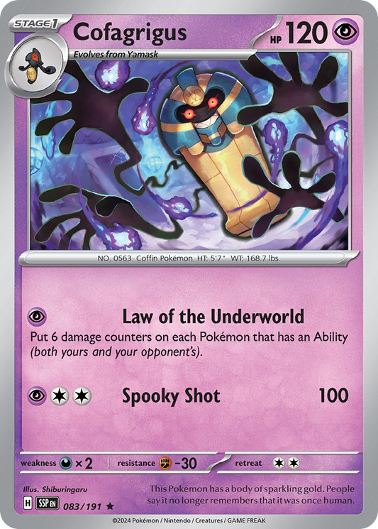 Cofagrigus – Surging Sparks
