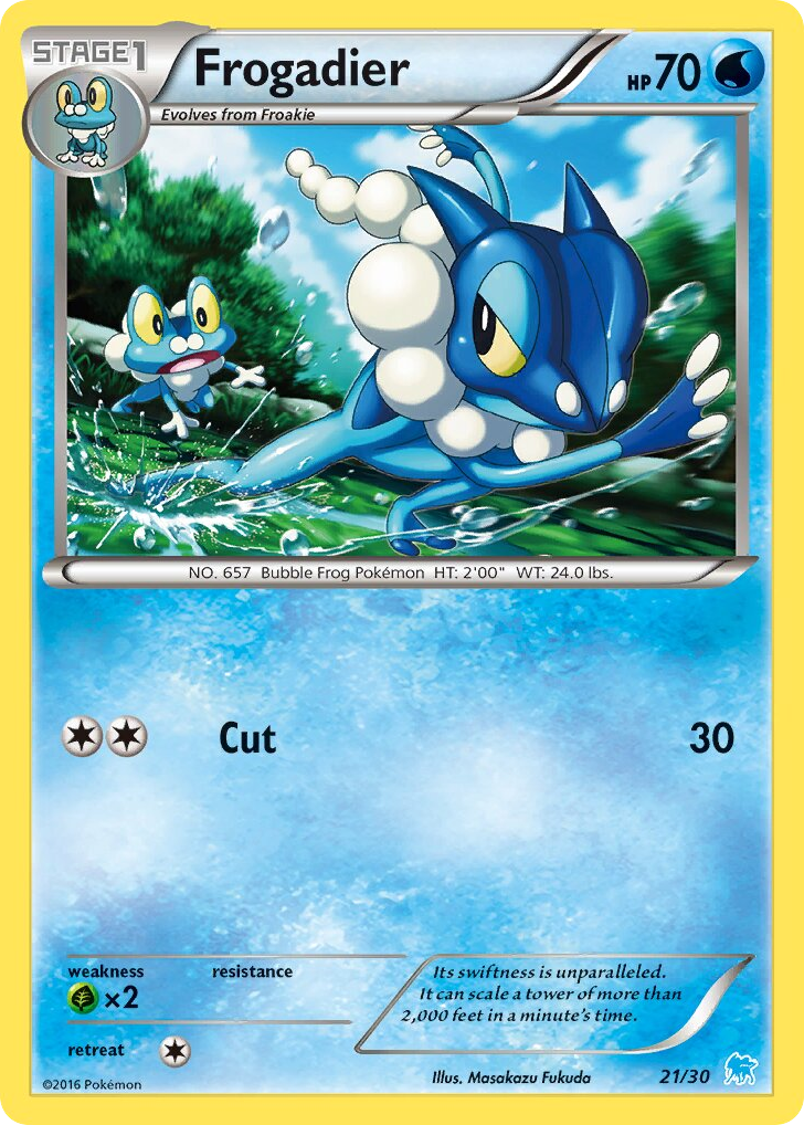 Frogadier – XY Trainer Kit Suicune