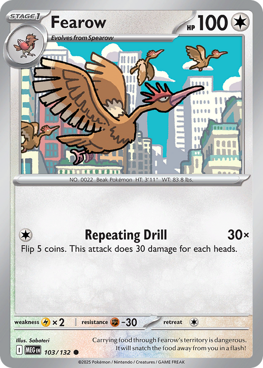 Fearow – Mega Evolution