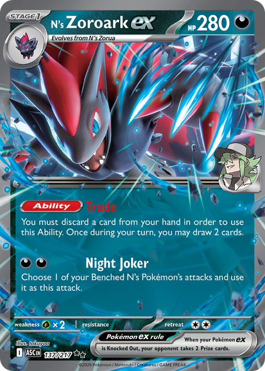 N's Zoroark ex – Ascended Heroes