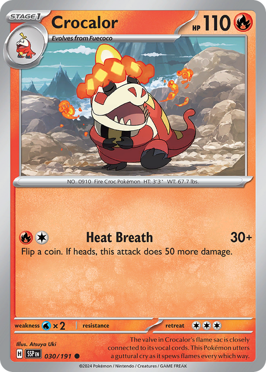 Crocalor – Surging Sparks
