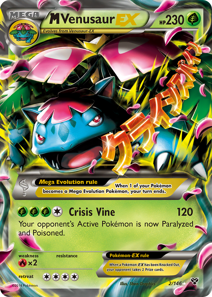 M Venusaur-EX – XY