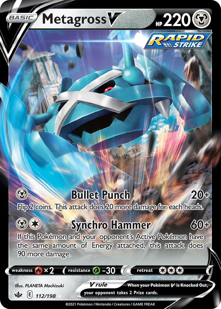 Metagross V – Chilling Reign