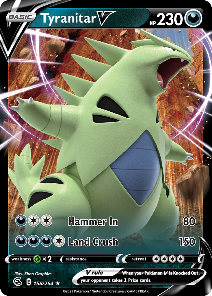 Tyranitar V – Fusion Strike