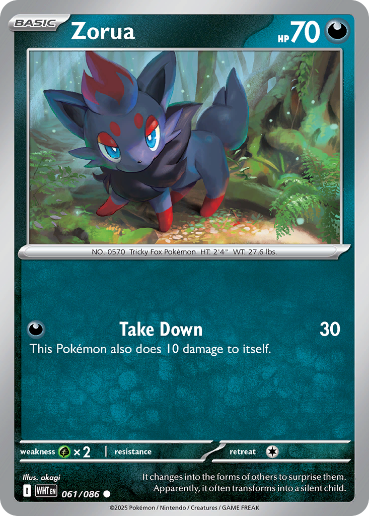 Zorua – White Flare