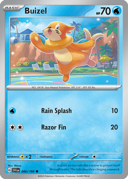 Buizel – Scarlet & Violet