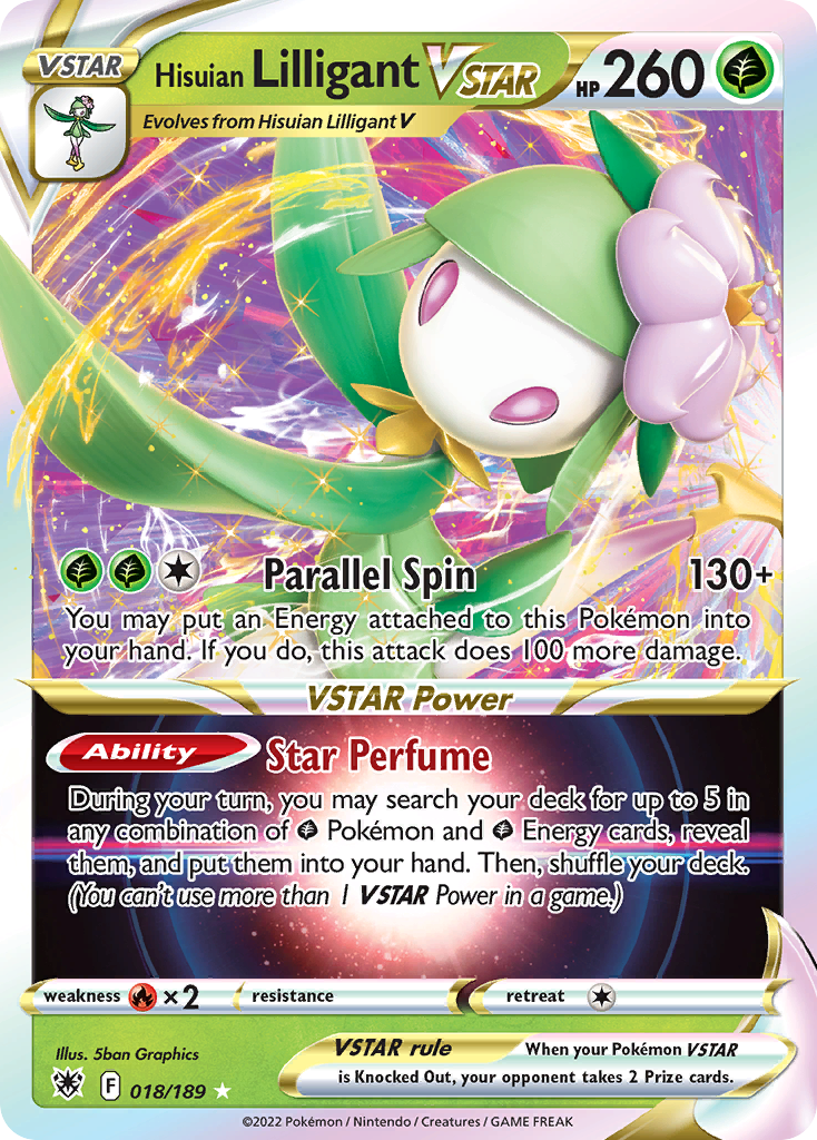 Hisuian Lilligant VSTAR – Astral Radiance