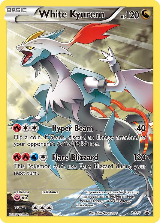 White Kyurem – XY Black Star Promos