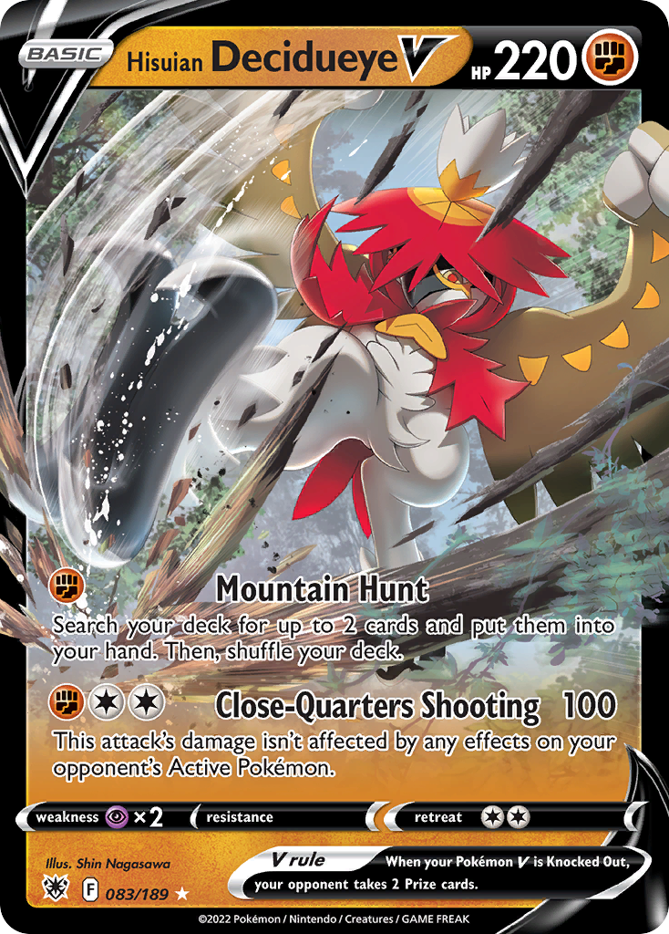 Hisuian Decidueye V – Astral Radiance