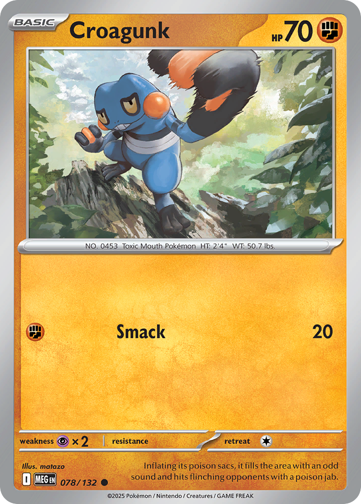 Croagunk – Mega Evolution
