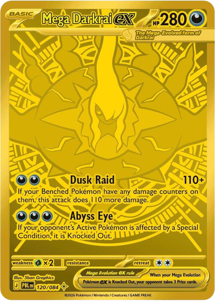 Mega Darkrai ex – Pitch Black
