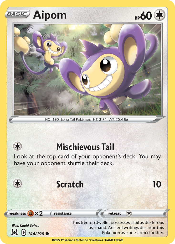 Aipom – Lost Origin