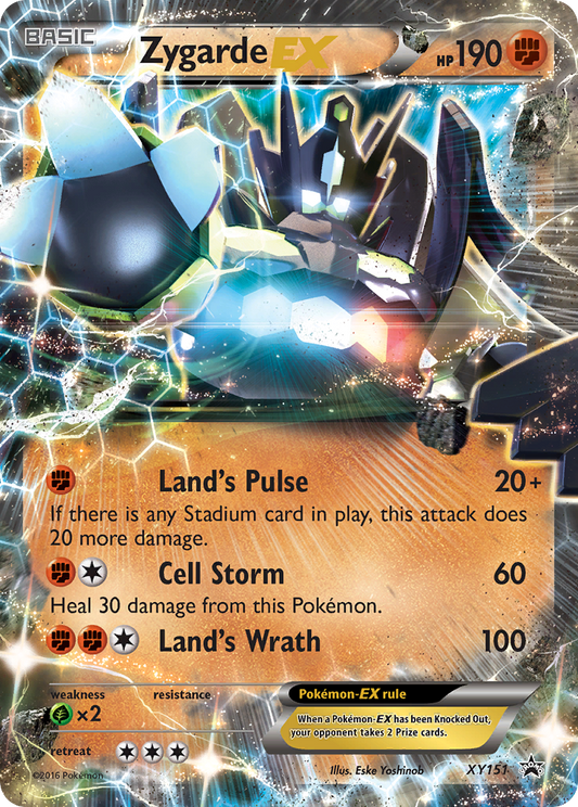 Zygarde-EX – XY Black Star Promos