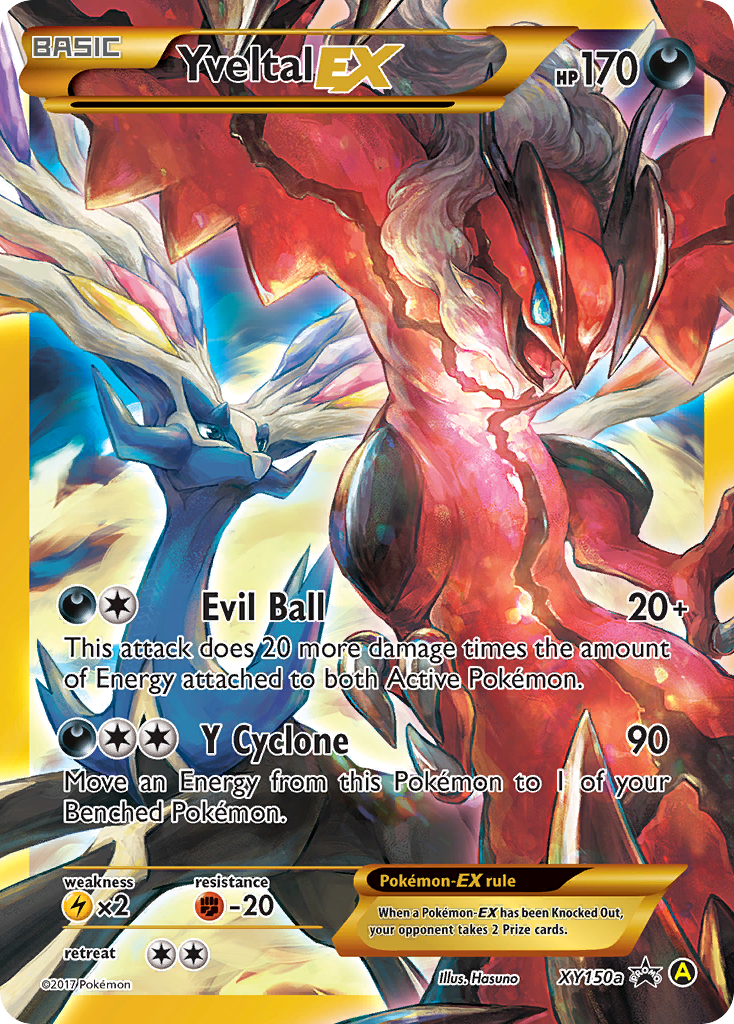 Yveltal-EX – XY Black Star Promos