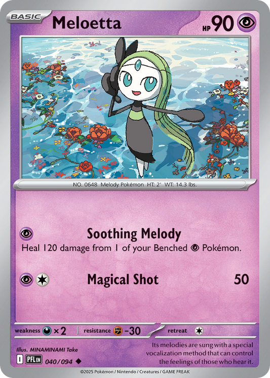 Meloetta – Phantasmal Flames
