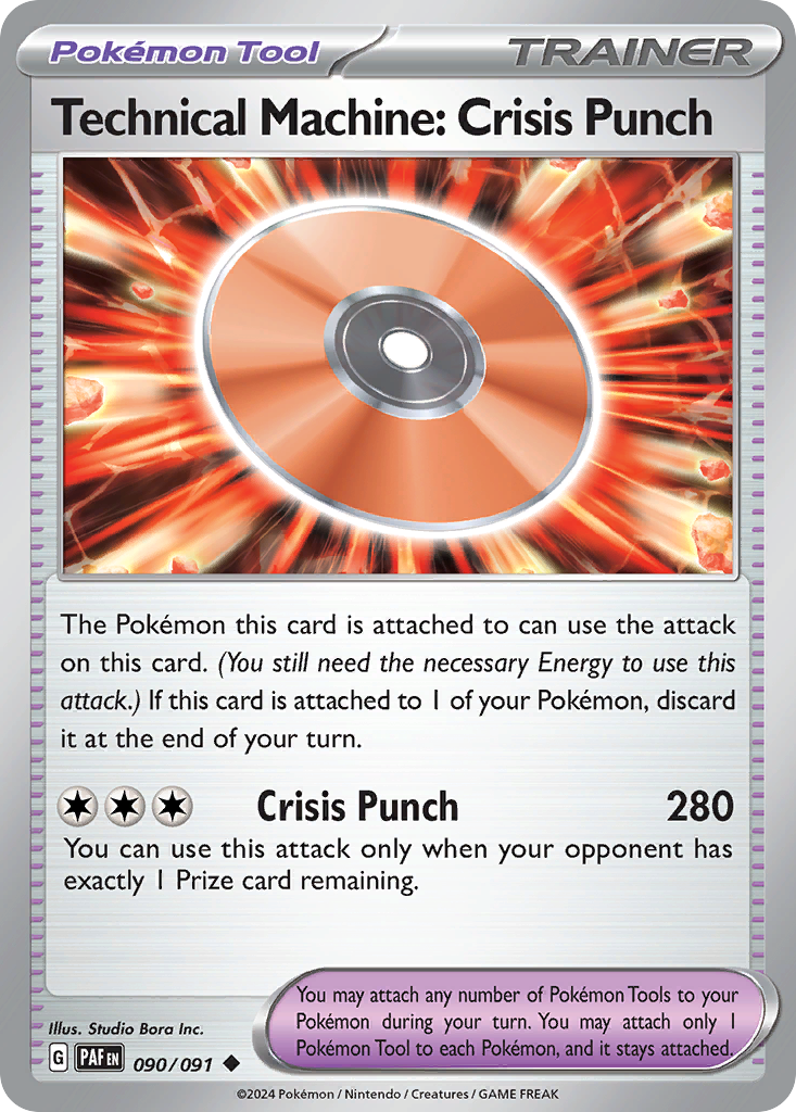 Technical Machine: Crisis Punch – Paldean Fates