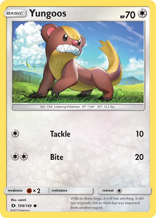 Yungoos – Sun & Moon