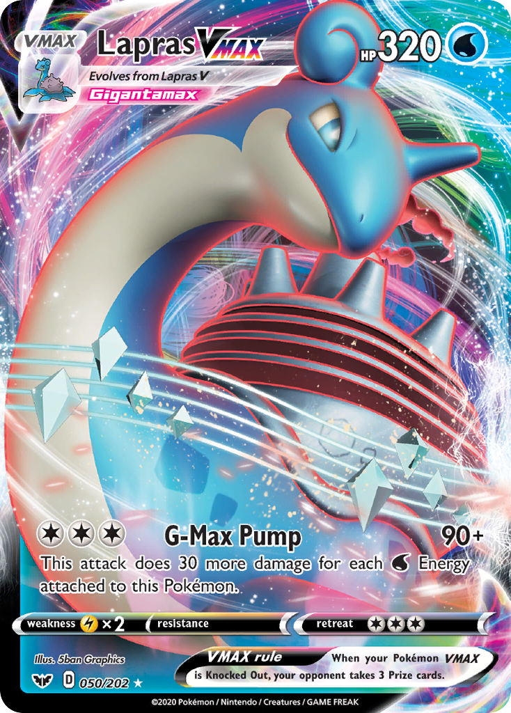 Lapras VMAX – Sword & Shield
