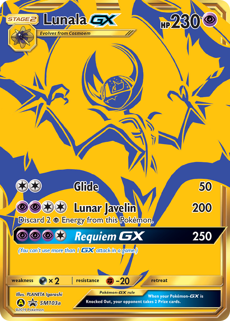 Lunala-GX – SM Black Star Promos