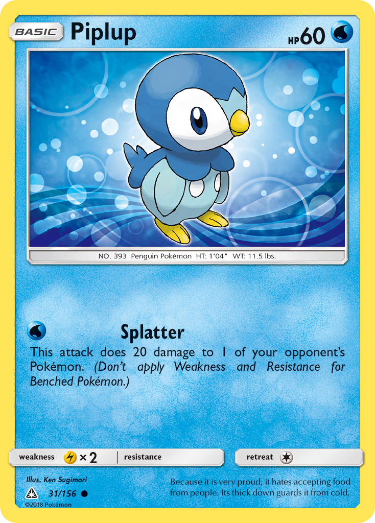 Piplup – Ultra Prism