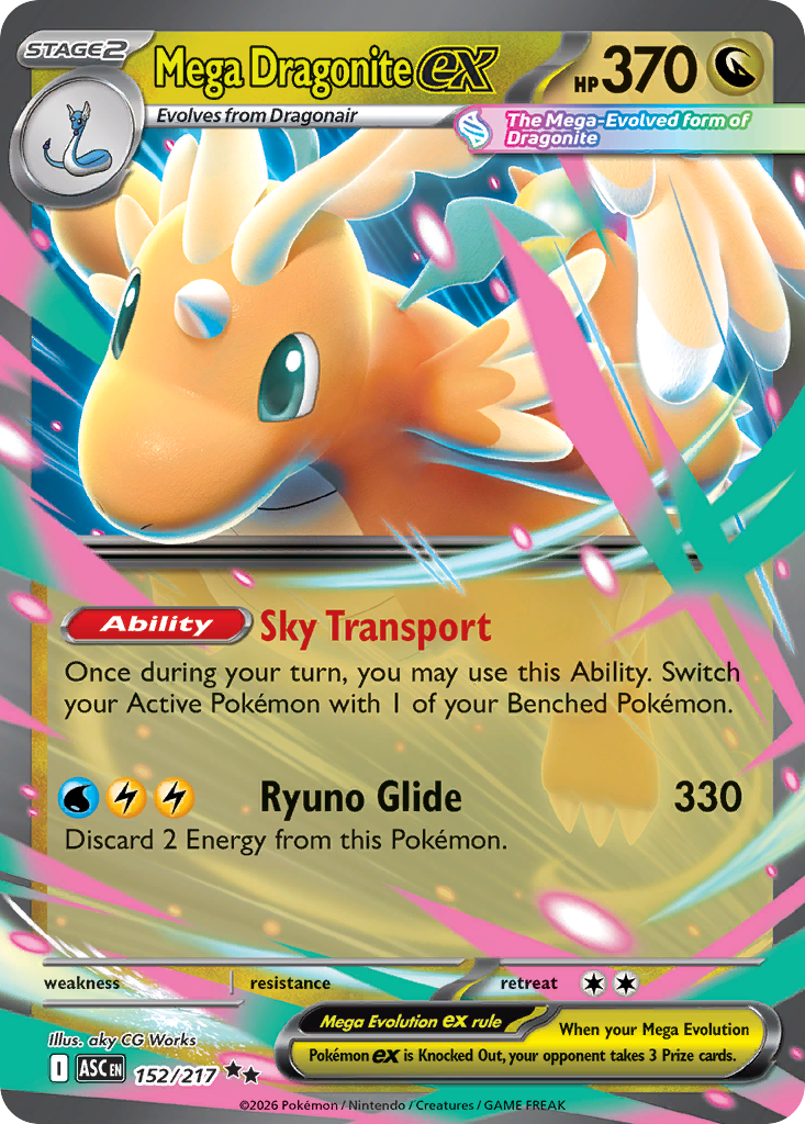 Mega Dragonite ex – Ascended Heroes