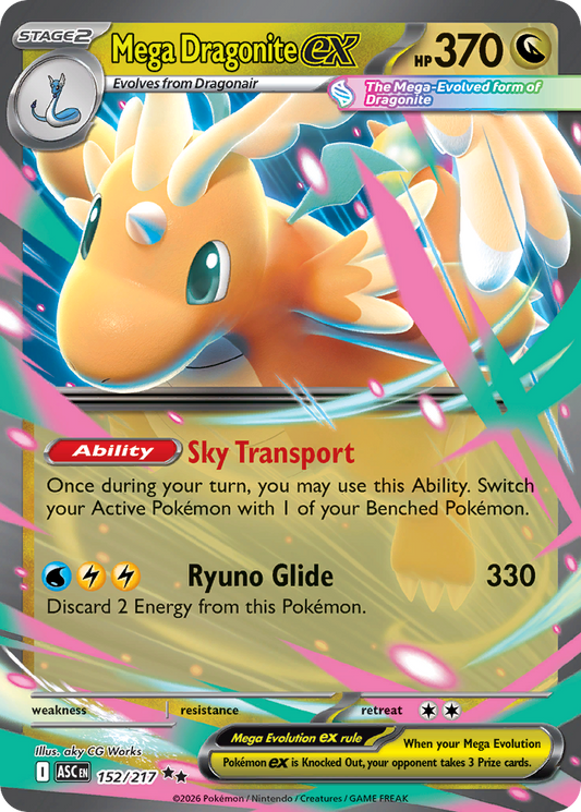Mega Dragonite ex – Ascended Heroes