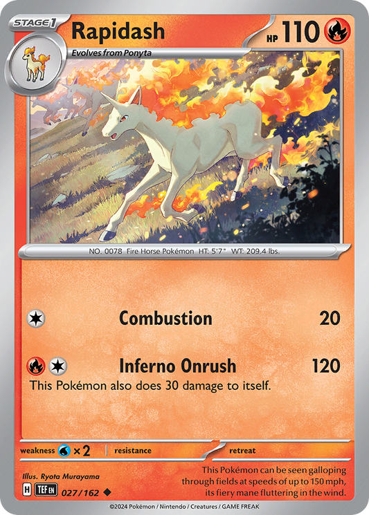 Rapidash – Temporal Forces