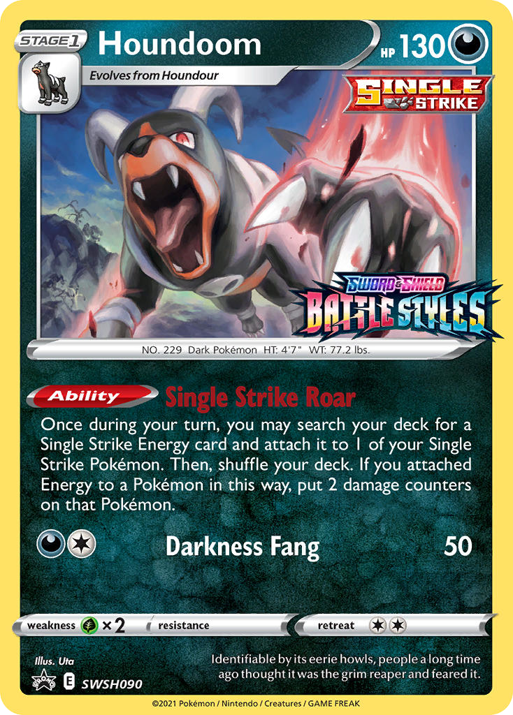 Houndoom – SWSH Black Star Promos