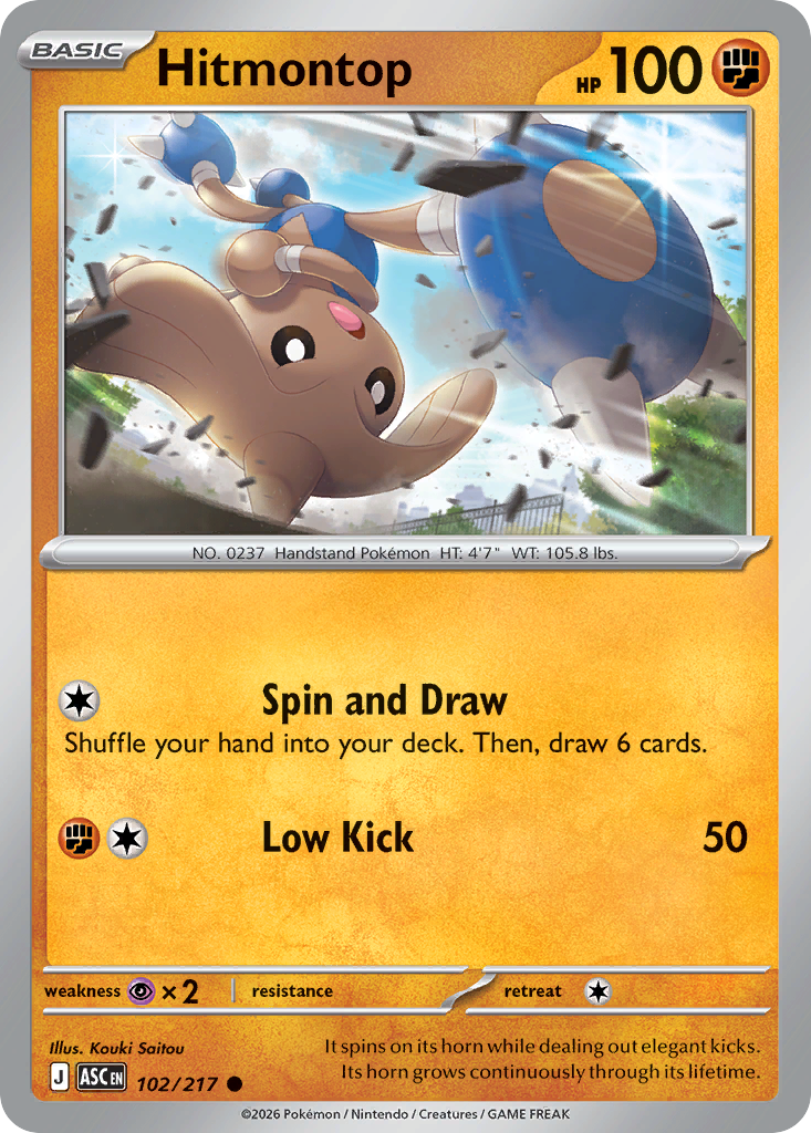Hitmontop – Ascended Heroes