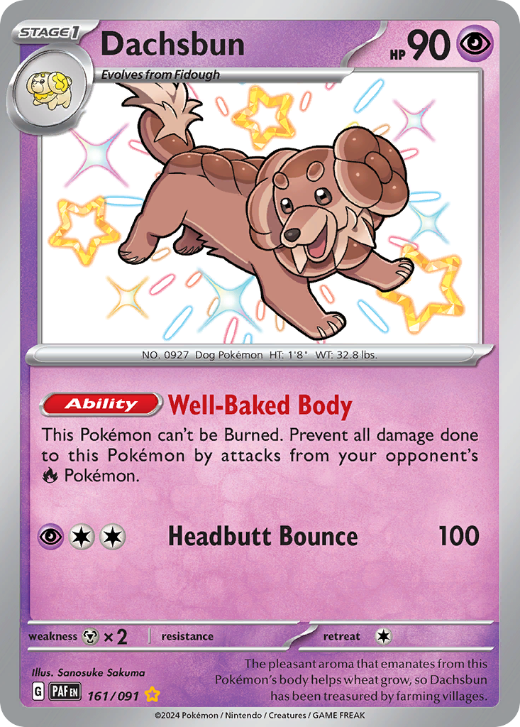 Dachsbun – Paldean Fates