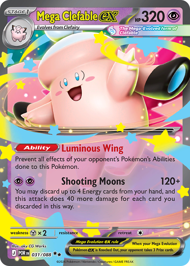 Mega Clefable ex – Perfect Order