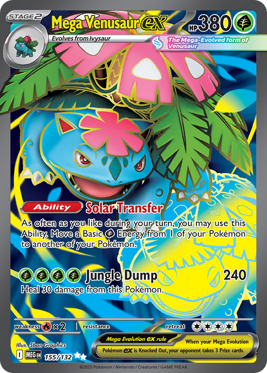 Mega Venusaur ex – Mega Evolution