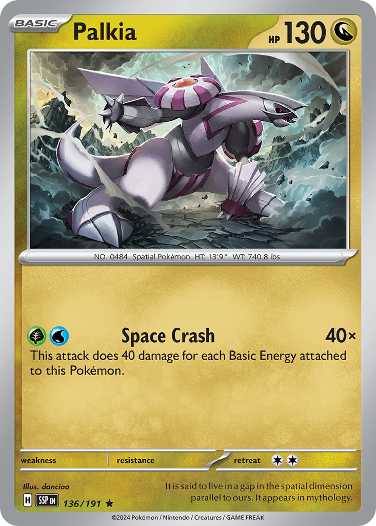 Palkia – Surging Sparks