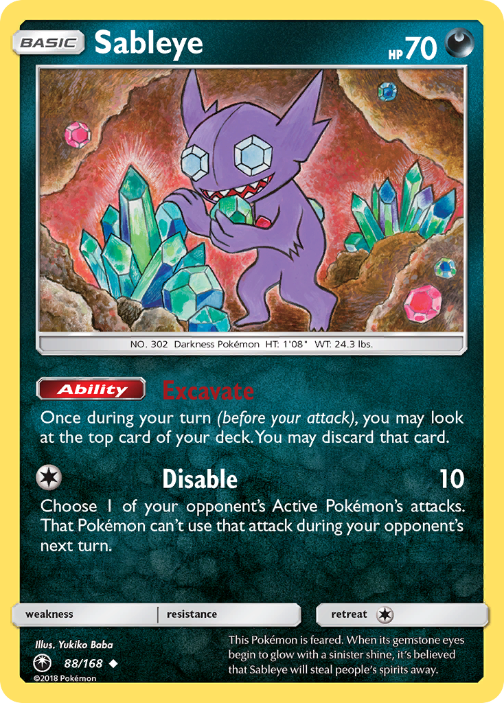 Sableye – Celestial Storm