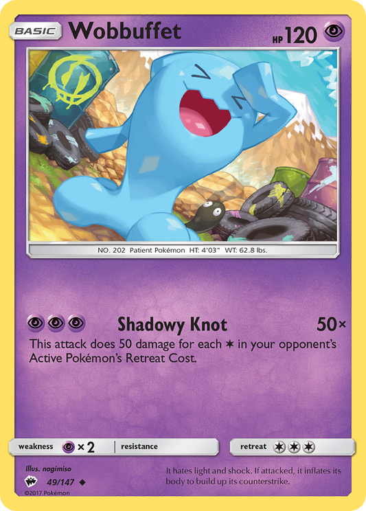 Wobbuffet – Burning Shadows
