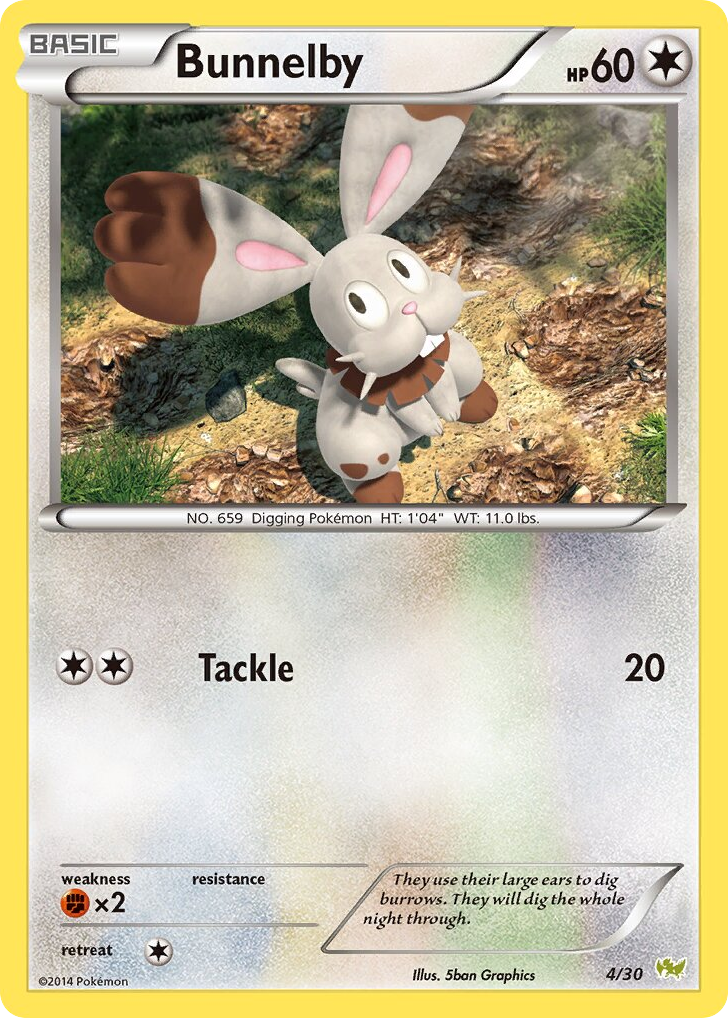 Bunnelby – XY Trainer Kit Noivern