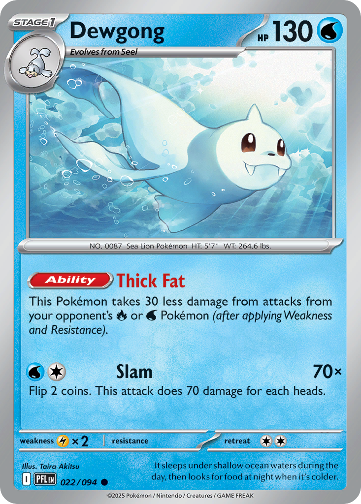 Dewgong – Phantasmal Flames