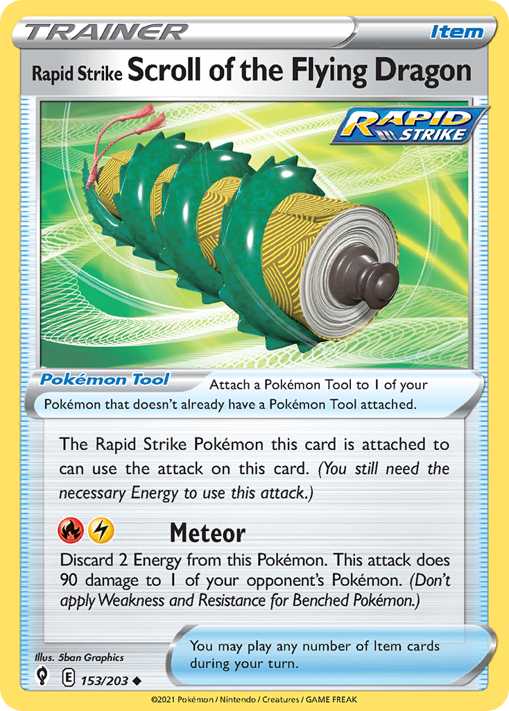 Rapid Strike Scroll of the Flying Dragon – Evolving Skies