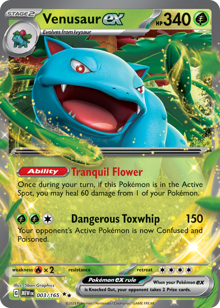 Venusaur ex – 151